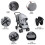 Casart Double Seat Baby Stroller w/ 2 Seats Adjustable Backrest& Safety Belts 7