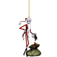 (#12) Halloween The Nightmare Before Jack Sally 2D Christmas Tree Pendant Decor Gift