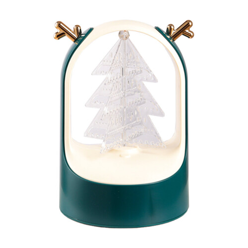 Living And Home Christmas Tree Desktop Jewelry Display Holder with Drawer 2