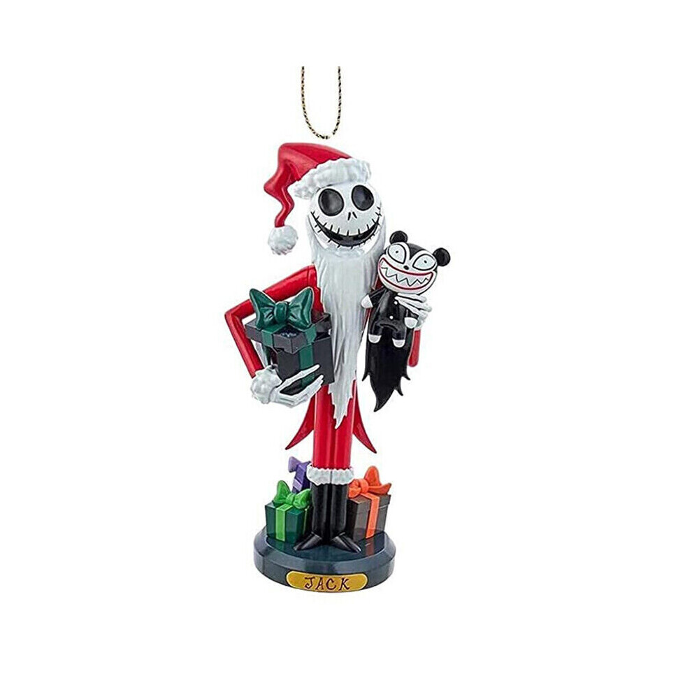 (#7) Halloween The Nightmare Before Jack Sally 2D Christmas Tree Pendant Decor Gift