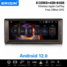 10.25" IPS 8-Core Android 12 Car Stereo For BMW 5 Series E39 M5 DAB+ GPS Radio CarPlay Android Auto WiFi 4GB+64GB
