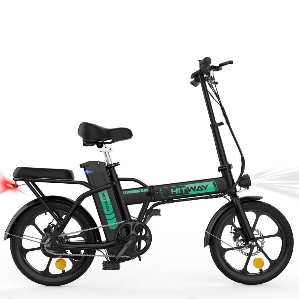 (Black) HITWAYE BK5  250W Motor Range 35-70Km