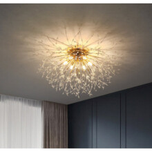 (Gold) New Sputnik Flush Mount Ceiling Light