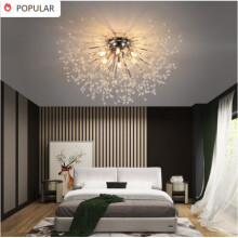 (Chrome) New Sputnik Flush Mount Ceiling Light