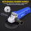 (500W Corded Angle Grinder) Angle Grinder Set  for Cutting Polishing Disc Cut Electric Power Tool 6