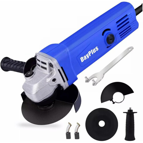 (500W Corded Angle Grinder) Angle Grinder Set  for Cutting Polishing Disc Cut Electric Power Tool