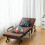 Costway Folding Single Sofa Bed with Mattress Adjustable Portable Sleeper Bed W/ Wheels 1