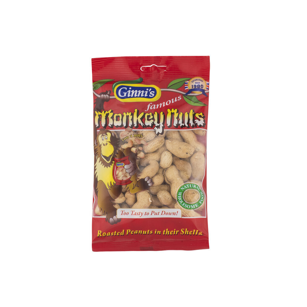 Ginni Monkey Nuts 120g ( pack of 10 )