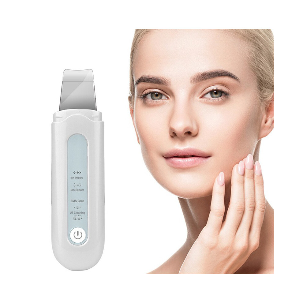Desafiona Ultrasonic Skin Scrubber Blackhead Peeling Remover Facial Cleaner
