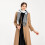(Black) Woman  Warm Lattice Large scarf 10