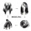 (Black) Woman  Warm Lattice Large scarf 7