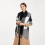 (Black) Woman  Warm Lattice Large scarf 9