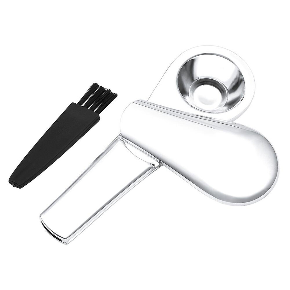 Irich Silver Spoon Smoking Pipe Portable Creative Herb Tobacco Cigarette Ignescent Metal Pipes For Smoking Gift