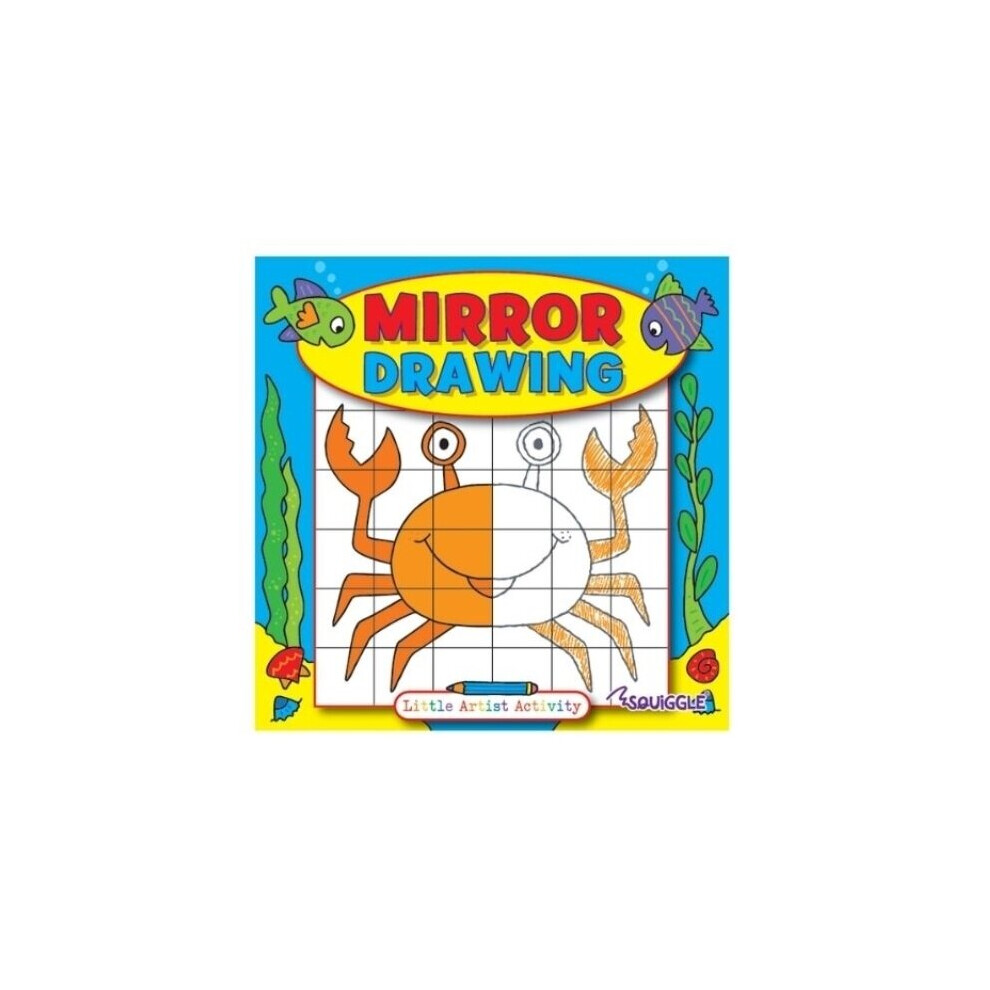 Mirror Drawing & Colouring Activity Book