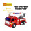 Fire Engine 'SPRAYING WATER' and Extendable Ladder Toy Red Big Daddy 6