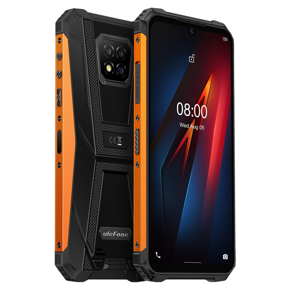 (Orange) Ulefone Armor 8  Rugged Mobile Phone NFC Android