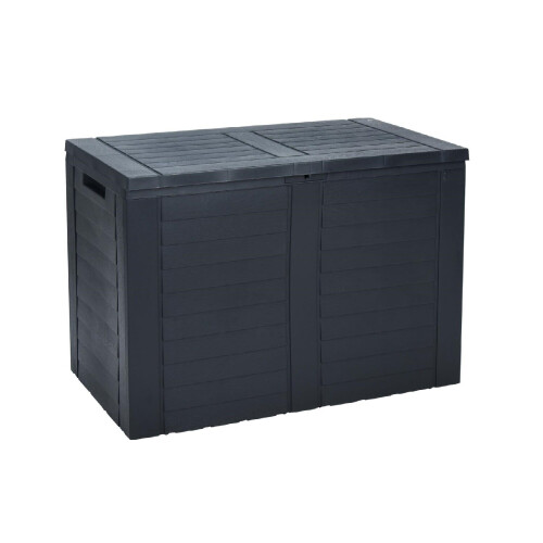 Compact Parcel Box 170L Small Plastic Garden Storage Outdoor