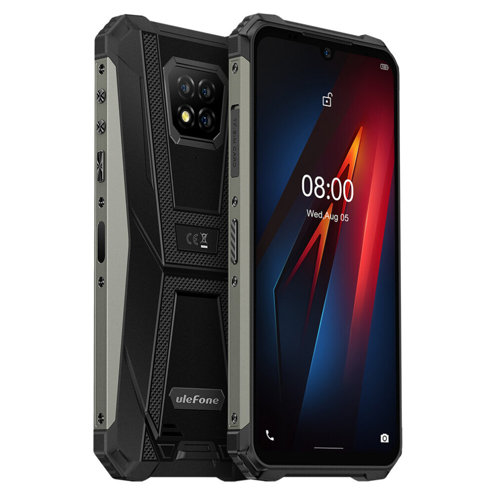 (Black) Ulefone Armor 8  Rugged Mobile Phone NFC Android