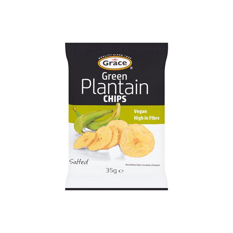 Grace Plantain Chips Green 35g ( pack of 30 )