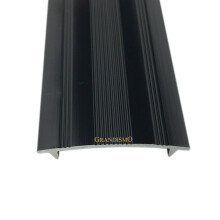 (Black, 9ft) Carpet Cover Strip Threshold Door Bar Cover Damaged Carpets