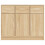 VidaXL (sonoma oak) vidaXL Sideboard Storage Cabinet Side Board Highboard Cupboard Engineered Wood 5