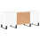 VidaXL (high gloss white) vidaXL Record Cabinet Record Storage Cabinet Sideboard White Engineered Wood 6