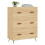 VidaXL vidaXL Kommode Sonoma-Eiche 69,5x34x90 cm Holzwerkstoff 3