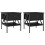 VidaXL (black, 2 pcs) vidaXL Bedside Tables Side Table Nightstand 2 pcs Brown Oak Engineered Wood 2