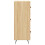VidaXL vidaXL Kommode Sonoma-Eiche 69,5x34x90 cm Holzwerkstoff 7
