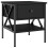 VidaXL (black, 2 pcs) vidaXL Bedside Tables Side Table Nightstand 2 pcs Brown Oak Engineered Wood 5