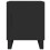 VidaXL (black, 2 pcs) vidaXL Bedside Cabinets Bedside Table 2 pcs Concrete Grey Engineered Wood 7
