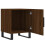 VidaXL (brown oak, 2 pcs) vidaXL Bedside Cabinets Bedside Table 2 pcs Concrete Grey Engineered Wood 5