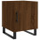 VidaXL (brown oak, 2 pcs) vidaXL Bedside Cabinets Bedside Table 2 pcs Concrete Grey Engineered Wood 6