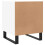 VidaXL (white, 2 pcs) vidaXL Bedside Cabinets Bedside Table 2 pcs Concrete Grey Engineered Wood 9