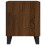 VidaXL (brown oak, 2 pcs) vidaXL Bedside Cabinets Bedside Table 2 pcs Concrete Grey Engineered Wood 7