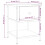 VidaXL (grey sonoma, 2 pcs) vidaXL Bedside Table Cabinet Side Table Telephone Table Black Engineered Wood 4