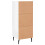 VidaXL (high gloss white) vidaXL Sideboard Storage Cabinet Side Cabinet Cupboard White Engineered Wood 8