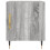 VidaXL (grey sonoma, 2 pcs) vidaXL Bedside Cabinet Bed Table Nightstand Side Table White Engineered Wood 5