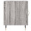 VidaXL (grey sonoma, 2 pcs) vidaXL Bedside Cabinet Bed Table Nightstand Side Table White Engineered Wood 6