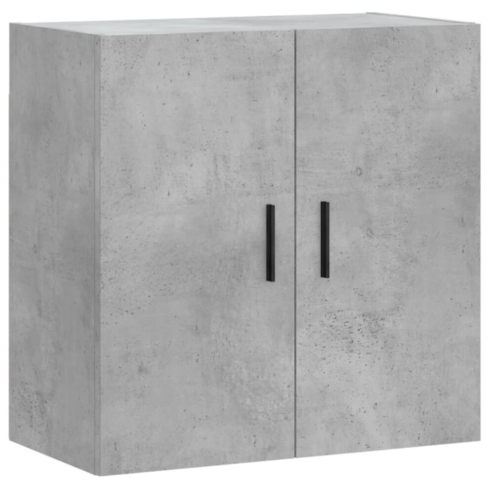 (concrete grey) vidaXL Wall Cabinet Storage Cabinet Display Cabinet Brown Oak Engineered Wood-image-OPC-PCB5R6M-NEW
