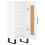 VidaXL (high gloss white) vidaXL Sideboard Storage Cabinet Cupboard Side Cabinet Black Engineered Wood 6