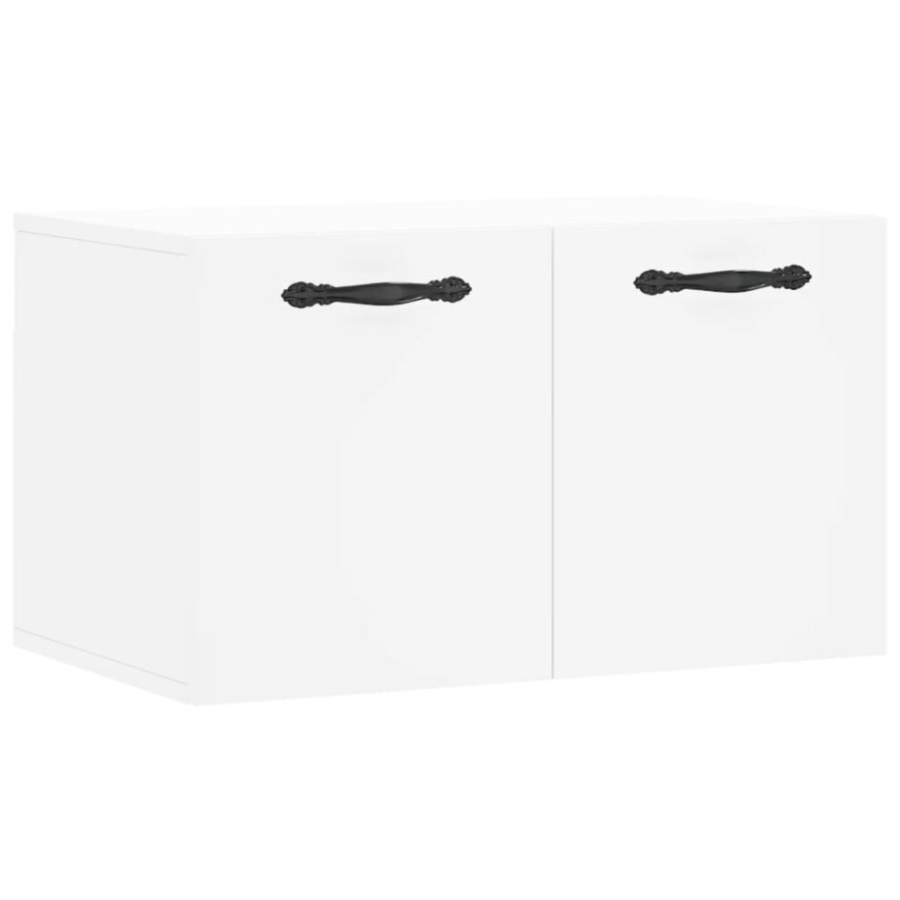 (white, 60 x 36.5 x 35 cm) vidaXL Wall Cabinet Hanging Storage Cabinet Display Cabinet Engineered Wood