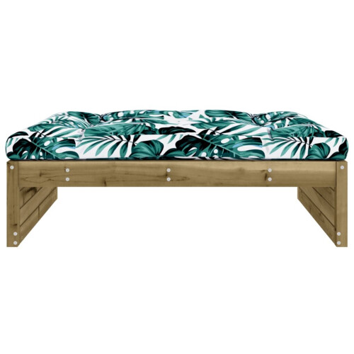 VidaXL vidaXL Gartenhocker 120x80 cm Kiefernholz Imprägniert 2