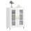 VidaXL (high gloss white) vidaXL Sideboard Storage Cabinet Cupboard Side Cabinet White Engineered Wood 3