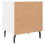 VidaXL (white, 2 pcs) vidaXL Bedside Cabinet Bed Table Nightstand Side Table White Engineered Wood 9