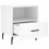 VidaXL (white, 2 pcs) vidaXL Bedside Cabinet Bed Table Nightstand Side Table White Engineered Wood 5