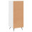 VidaXL (high gloss white) vidaXL Sideboard Storage Cabinet Cupboard Side Cabinet White Engineered Wood 8