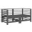 VidaXL vidaXL Ecksofas mit Kissen 2 Stk. Grau Massivholz Kiefer 3