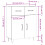 VidaXL (high gloss white) vidaXL Sideboard Storage Cabinet Side Cabinet Cupboard White Engineered Wood 4