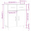 VidaXL (grey sonoma) vidaXL Sideboard Storage Cabinet Cupboard High Gloss White Engineered Wood 4